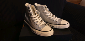 silver converse size 6
